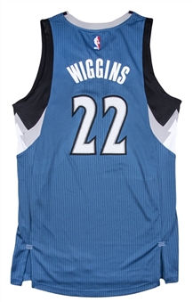 2014 Andrew Wiggins Game Used Minnesota Timberwolves Rookie Jersey Used on 11/15/2014 (NBA/MeiGray)